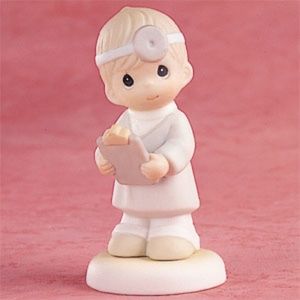 PRECIOUS MOMENTS-Little Moments-DOCTOR figurine